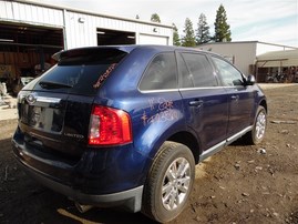 2011 Ford Edge Limited Blue 3.5L AT 2WD #F23524